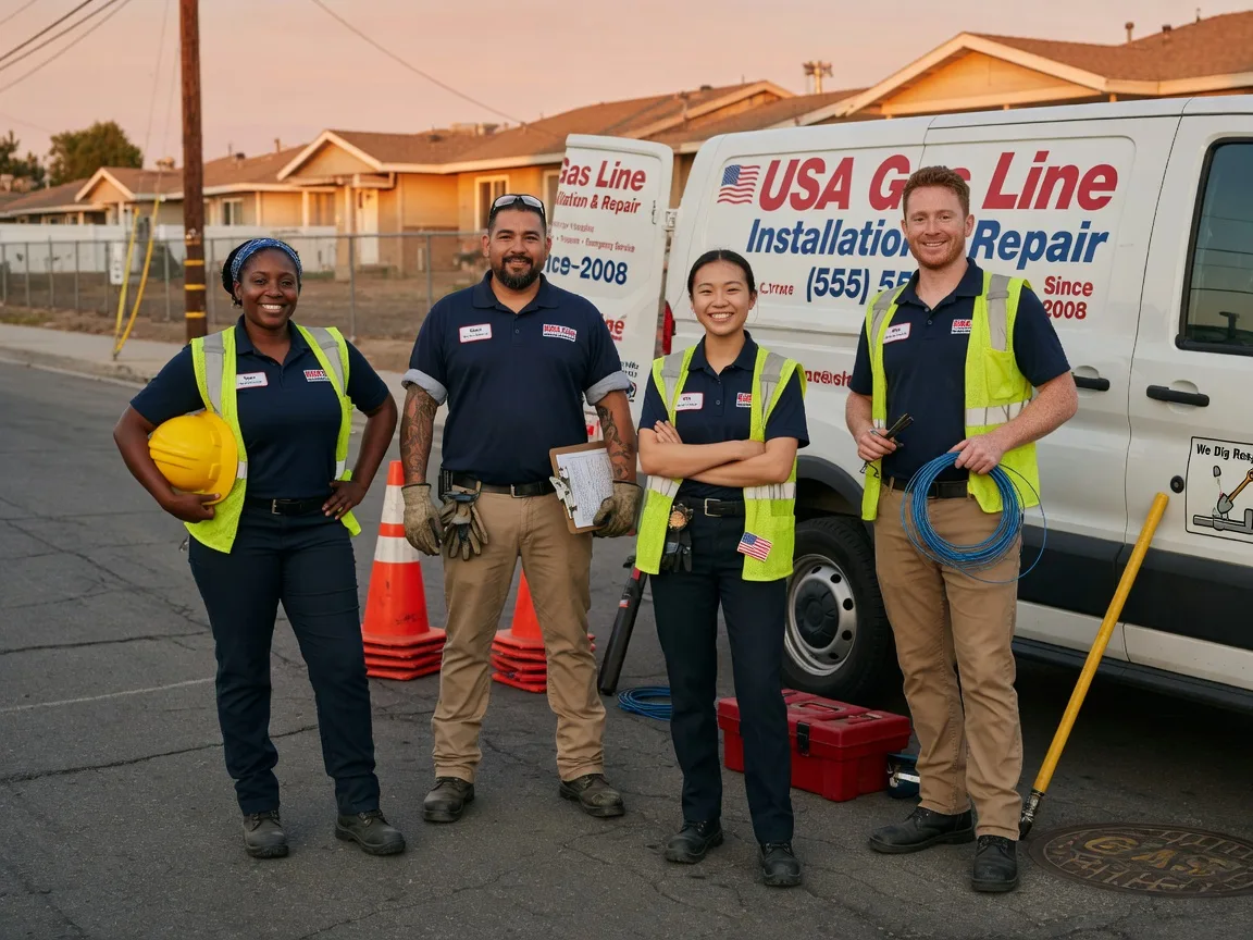 Gas Line Installation company in Adolphus, KY